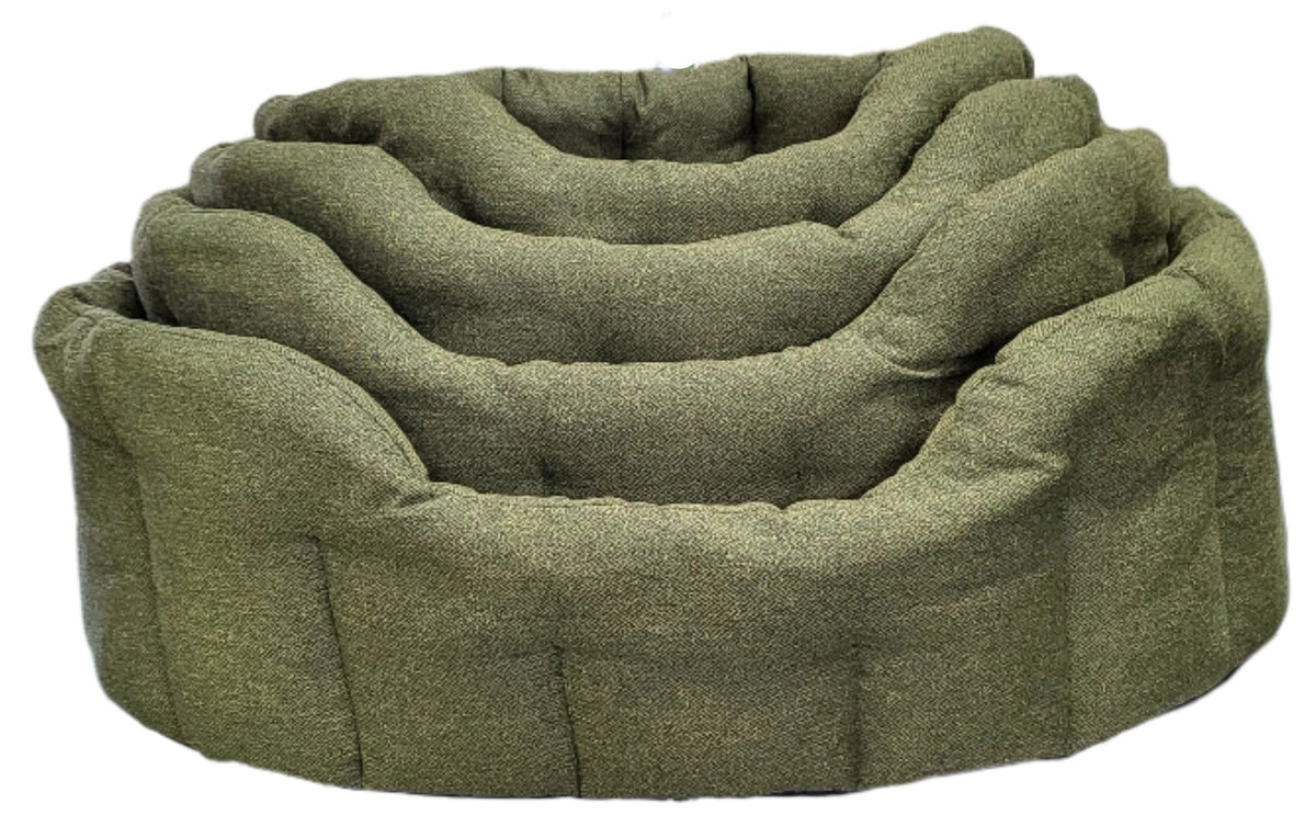 Premium Orkney Tweed Oval Beds